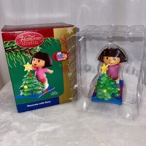 Dora The Explorer 2004 Carlton Cards Ornament 127 Decorate With Dora Christmas